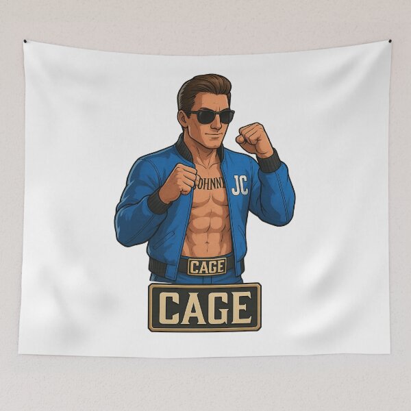 Item preview, Johnny Cage Mortal Kombat Artwork designed and sold by Action Heroes Stuff.