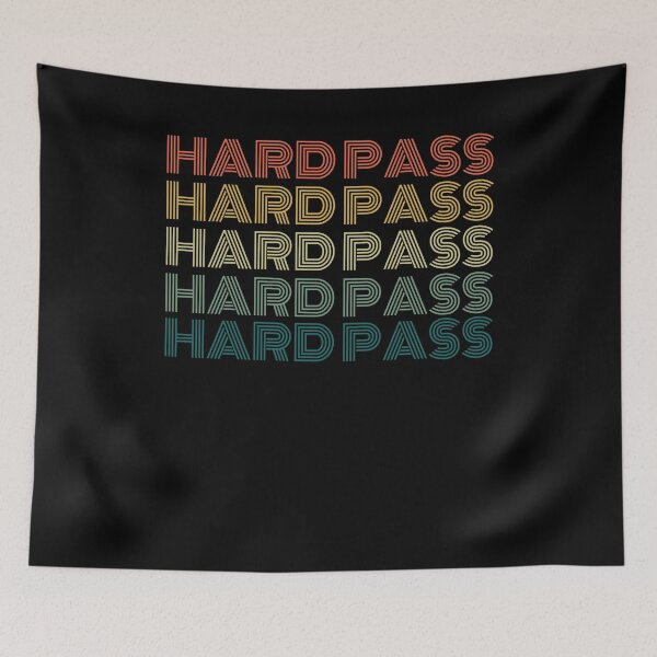 Item preview, Hard Pass funny saying statement humor sarcastic joke retro designed and sold by snowry.