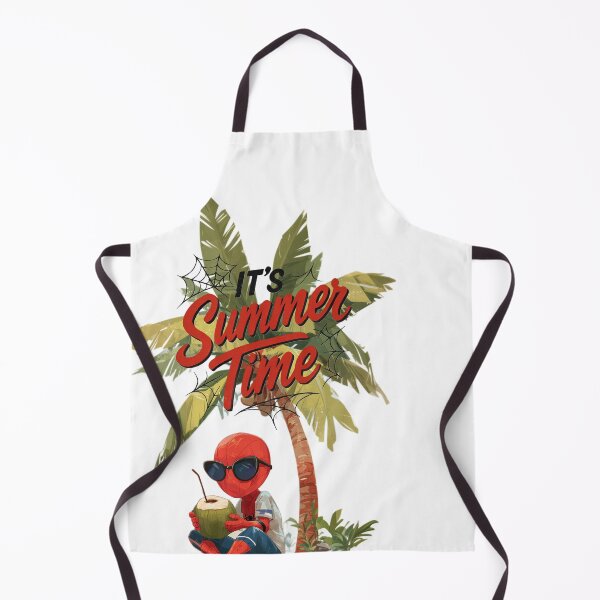 Item preview, Chibi Web-Hero on Summer Vacation – “It’s Summer Time” Design designed and sold by LoomisDreams.