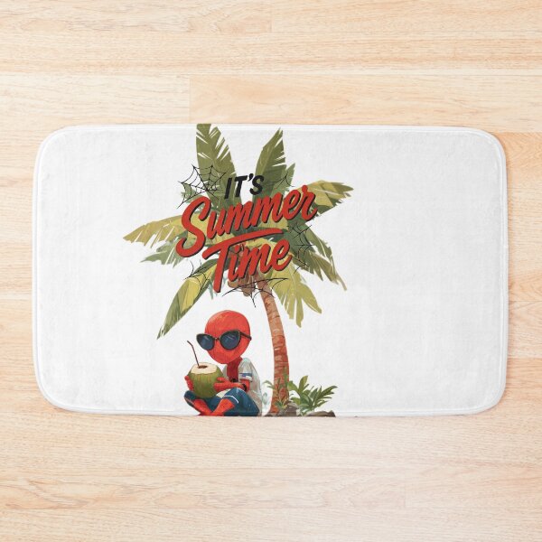 Item preview, Chibi Web-Hero on Summer Vacation – “It’s Summer Time” Design designed and sold by LoomisDreams.