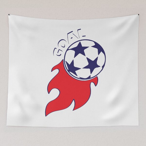Item preview, Football fireball red flames designed and sold by tarek25.