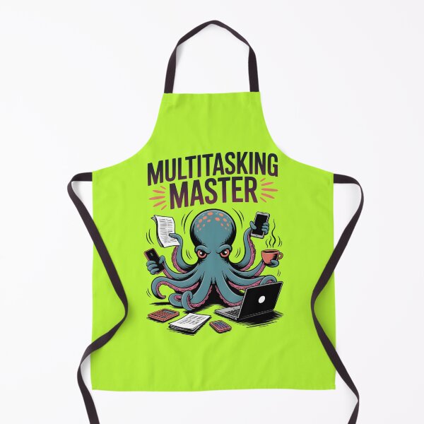 Item preview, Octopus the master of multitasking designed and sold by Trazzo7.