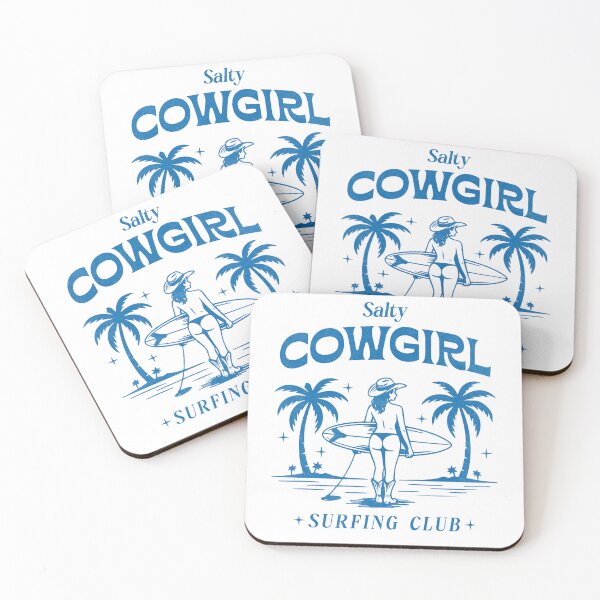 Item preview, Salty Cowgirl Surfing Club Summer Western Texture designed and sold by Jcat7.