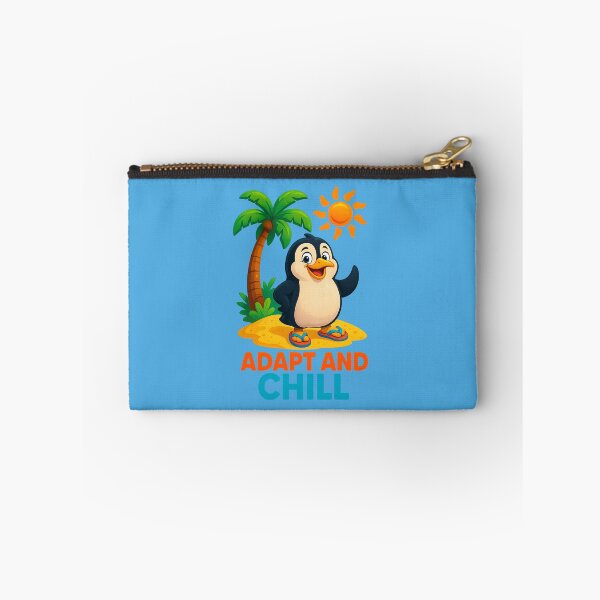 Item preview, Adapt and Chill – Penguin Wisdom at the Beach designed and sold by Girih.