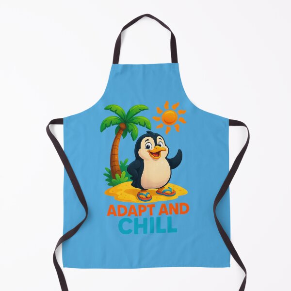 Item preview, Adapt and Chill – Penguin Wisdom at the Beach designed and sold by Girih.