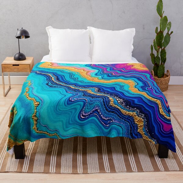 Item preview, Mystic Teal & Gold Energy designed and sold by Health And Fitness Posts e-Store.
