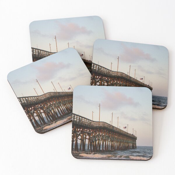 Item preview, Ocean Crest Pier At Sunrise designed and sold by Cynthia48.