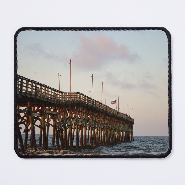 Item preview, Ocean Crest Pier At Sunrise designed and sold by Cynthia48.