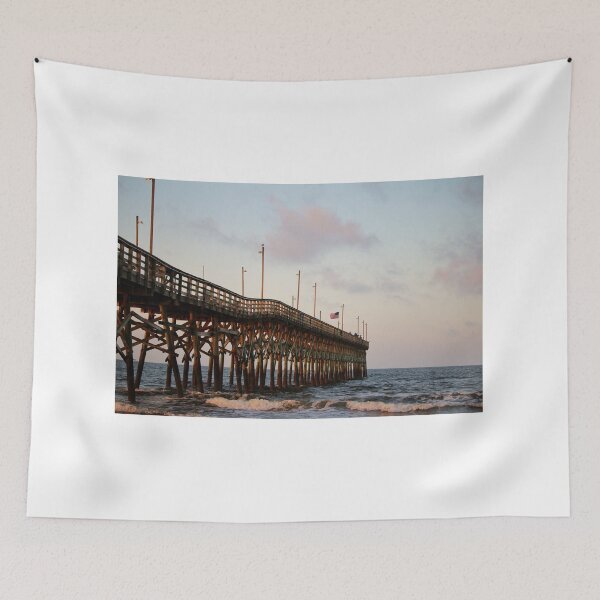 Item preview, Ocean Crest Pier At Sunrise designed and sold by Cynthia48.