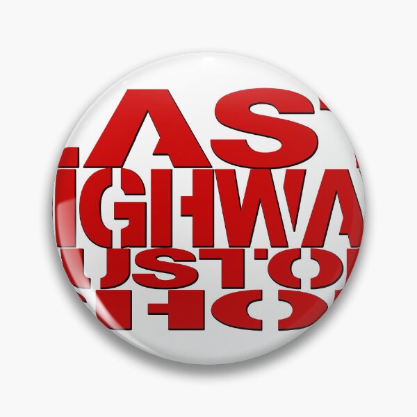 Item preview, Last Highway Custom Shop Logo Red Shadow designed and sold by LastHighwayTees.