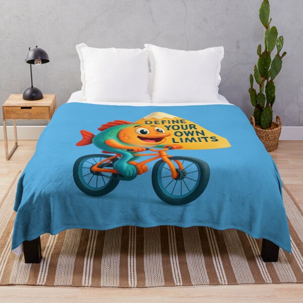 Artikelvorschau, Define Your Own Limits – The Cycling Fish Manifesto entworfen und verkauft von Girih.