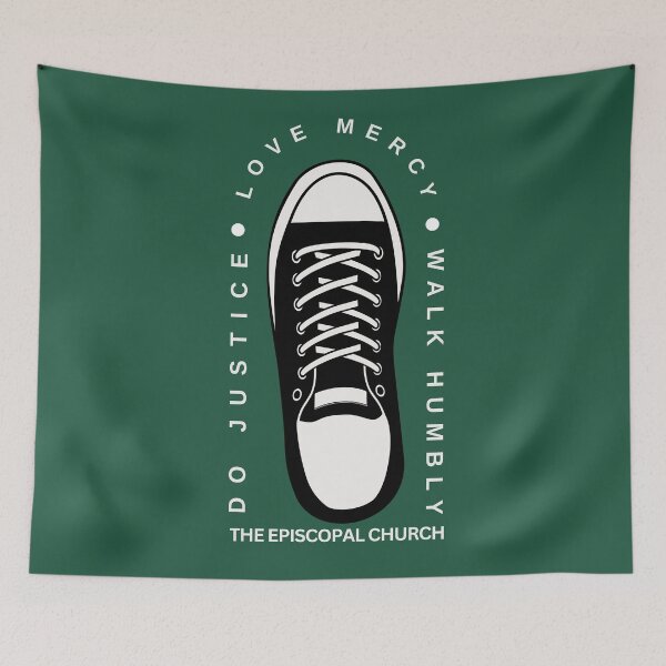 Item preview, Do Justice.  Love Mercy.  Walk Humbly. designed and sold by Canterbury Episcopal Campus Ministry at Texas Tech University .