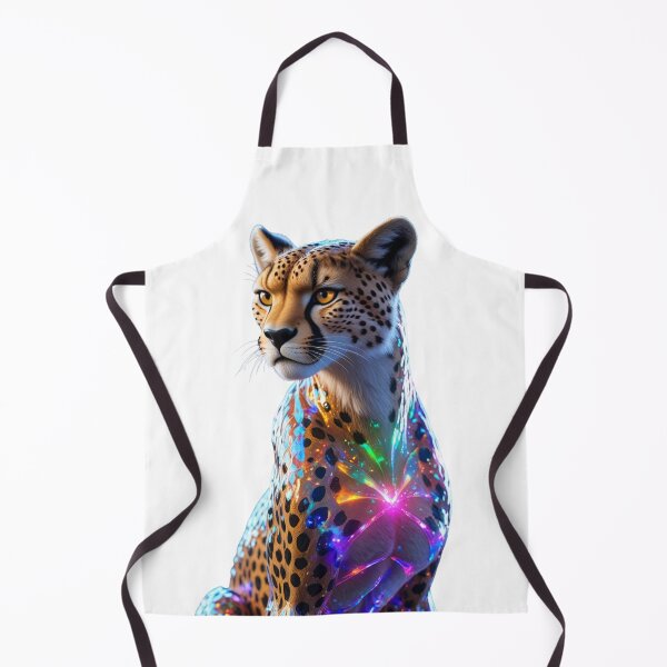 Artikelvorschau, „Leuchtender futuristischer Gepard – Strahlende Wildlife-Kunst mit Neon-Funkeneffekten“ entworfen und verkauft von GloriousArtSKD.