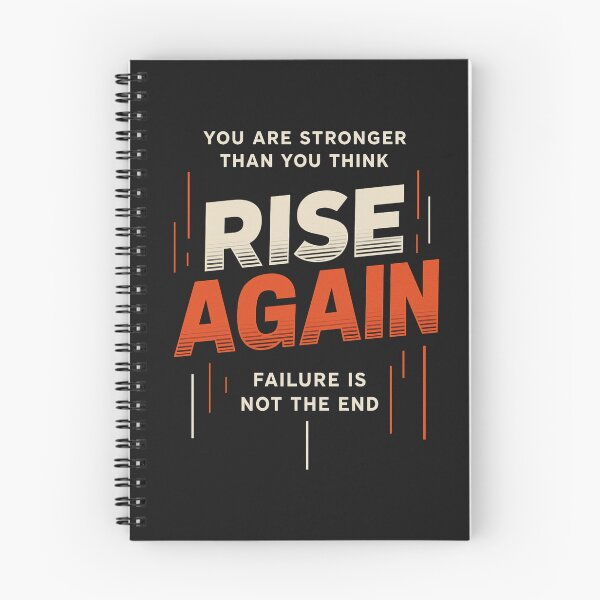 Item preview, Rise Again – Motivational Quote for Strength and Resilience designed and sold by Luka  Emad.