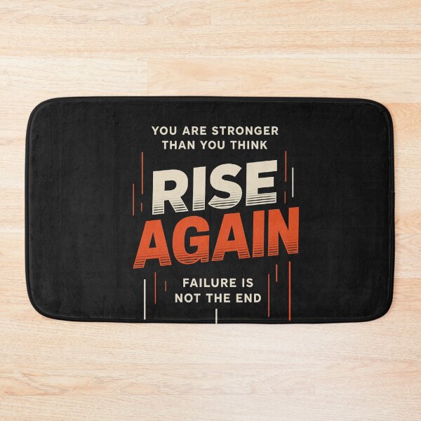 Item preview, Rise Again – Motivational Quote for Strength and Resilience designed and sold by Luka  Emad.