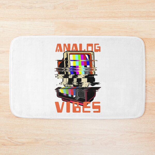 Item preview, Analog Vibes - Retro Glitch TV designed and sold by salvaverde.