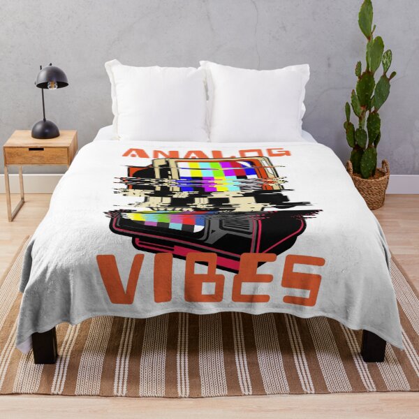 Item preview, Analog Vibes - Retro Glitch TV designed and sold by salvaverde.