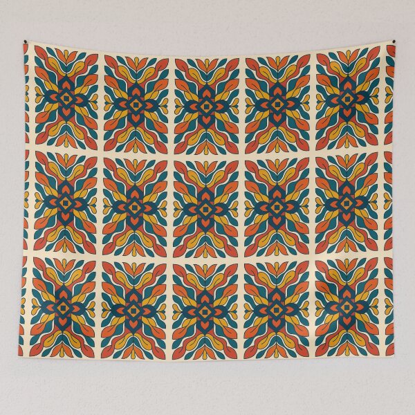 Item preview, Simetría en flor designed and sold by TheWonkyEaselCo.