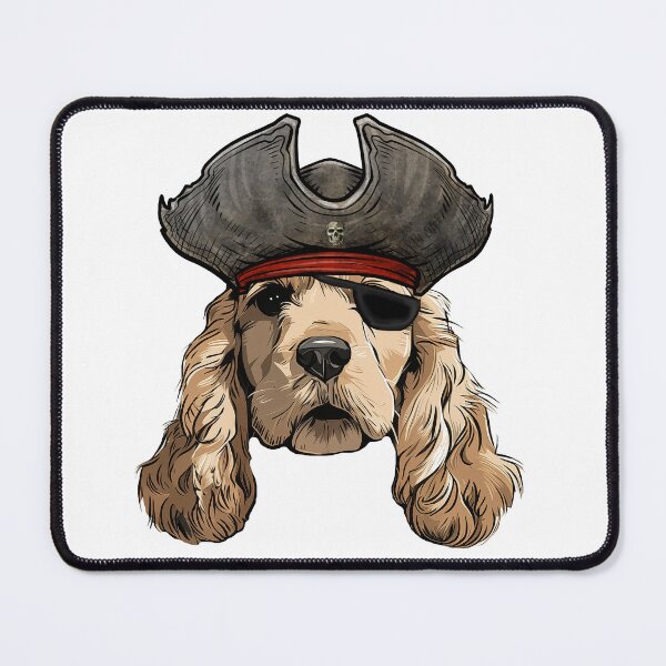 Item preview, Cocker Spaniel Pirate designed and sold by whyitsme.