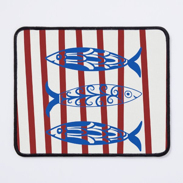 Item preview, Ornate Sardines And Stripes designed and sold by maybloomxo.