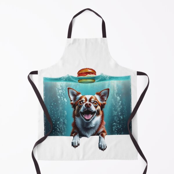 Item preview, Happy Dog Underwater Burger Fun for Pet Lovers designed and sold by EagleQuest.