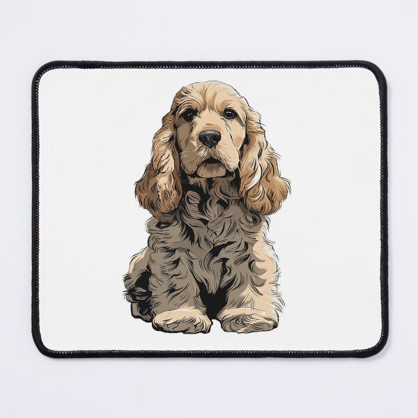 Item preview, Cocker Spaniel Dog Illustration designed and sold by whyitsme.