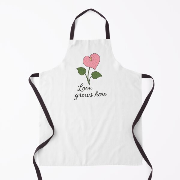 Item preview, Pink Anthurium – “Love Grows Here” Floral Art designed and sold by Joyloom.