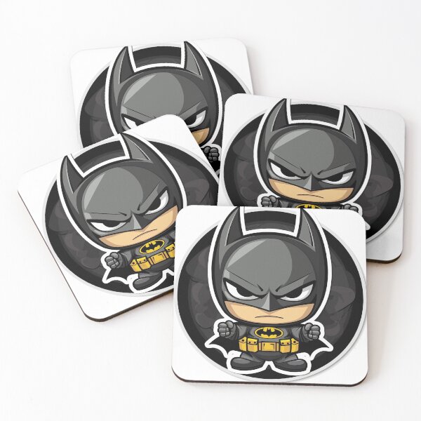 Item preview, Dark Tiny Vigilante – Chibi Night Hero Sticker designed and sold by LoomisDreams.