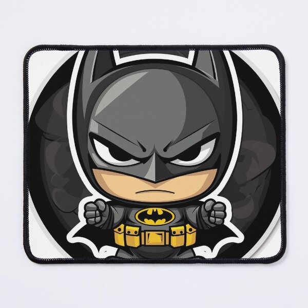 Item preview, Dark Tiny Vigilante – Chibi Night Hero Sticker designed and sold by LoomisDreams.
