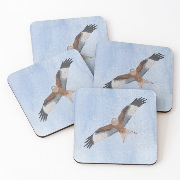 Item preview, Red Kite in Flight designed and sold by RenHancockArt.