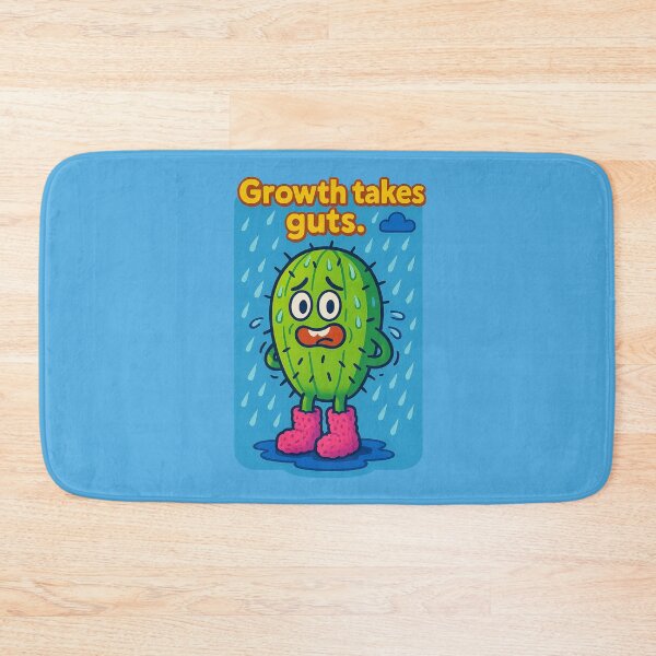 Item preview, Growth Takes Guts – Cactus in Crisis Mode designed and sold by Girih.