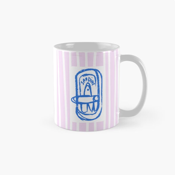 Item preview, Preppy Pink And Blue Sardine designed and sold by maybloomxo.
