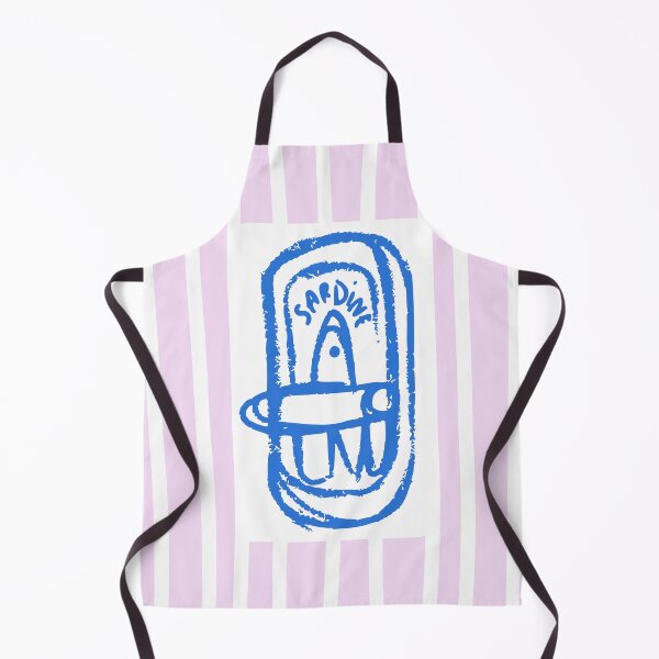 Item preview, Preppy Pink And Blue Sardine designed and sold by maybloomxo.