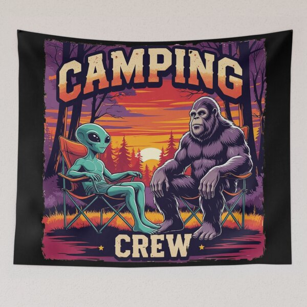 Item preview, Camping Crew  designed and sold by jackoslimited.