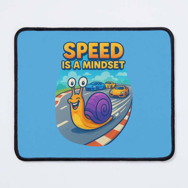 Item preview, Speed Is a Mindset – The Snail Race Statement designed and sold by Girih.