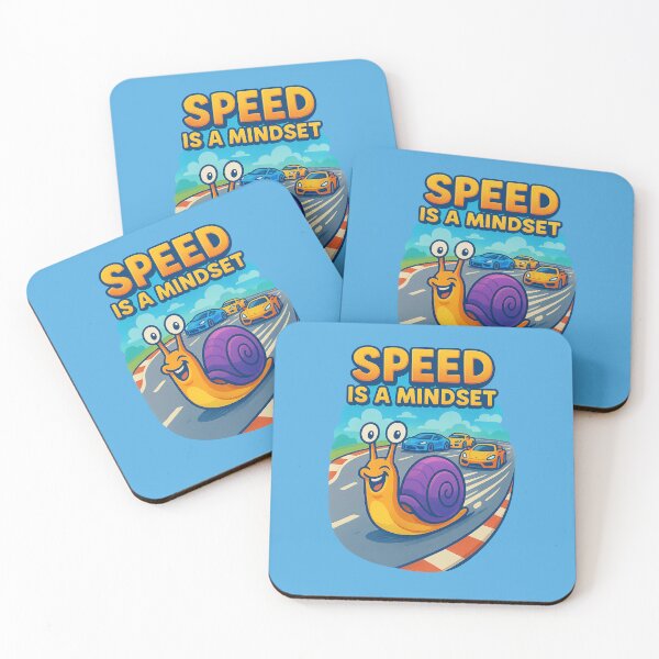 Item preview, Speed Is a Mindset – The Snail Race Statement designed and sold by Girih.