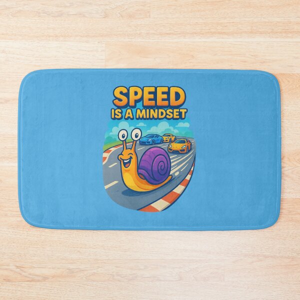 Item preview, Speed Is a Mindset – The Snail Race Statement designed and sold by Girih.