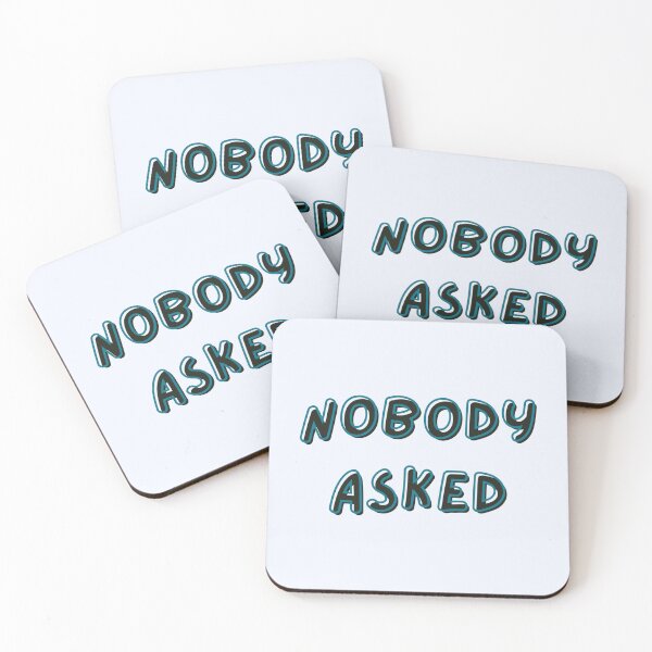 Item preview, Nobody Asked designed and sold by Studio Sonders.
