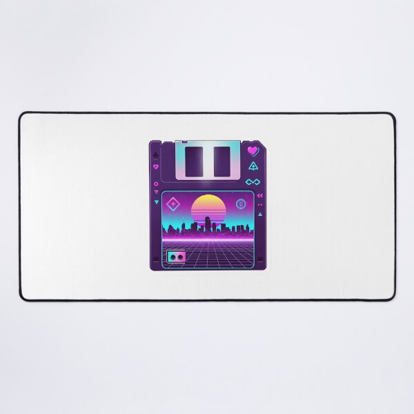 Artikelvorschau, Vaporwave Diskettenaufkleber - 90er Y2K Retro Tech Ästhetik entworfen und verkauft von StickyGuys.