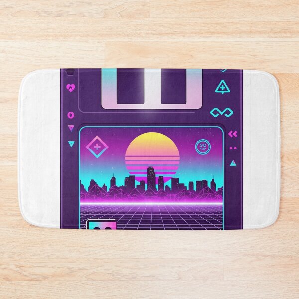 Artikelvorschau, Vaporwave Diskettenaufkleber - 90er Y2K Retro Tech Ästhetik entworfen und verkauft von StickyGuys.