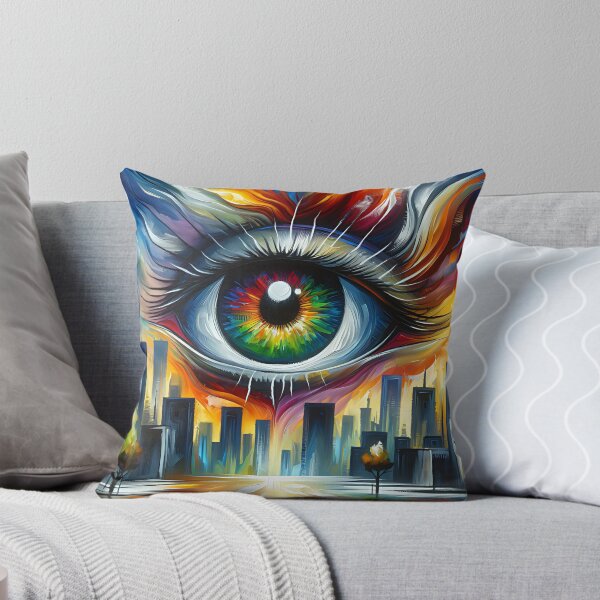 Item preview, A mystical eye watches over a skyline designed and sold by ReneMM.