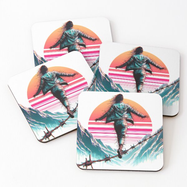 Item preview, Barbed Wire Tightrope, Ai Generated Art    designed and sold by ACC .