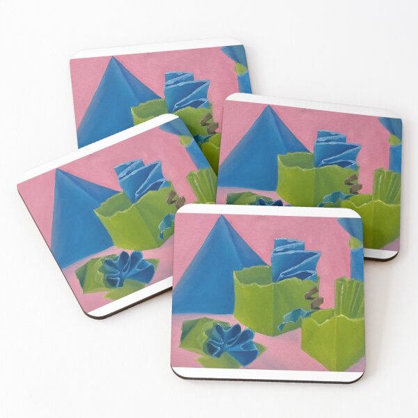 Item preview, Colorful 3D Shapes designed and sold by StargemDesign.