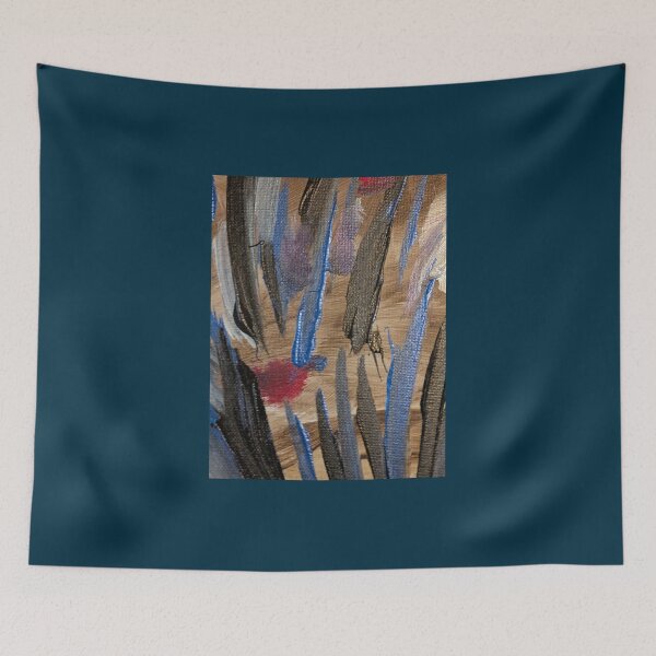 Item preview, Metallic Floral Art Painting by Artist Kbrooksnartorg  designed and sold by artorigins2.
