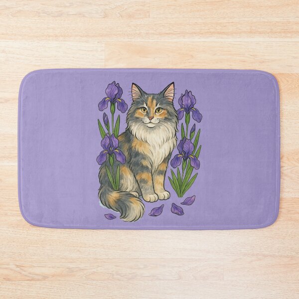 Item preview, Dilute Calico Maine Coon Cat designed and sold by FrictionMaxxing.