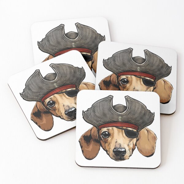 Item preview, Dachshund Pirate designed and sold by whyitsme.
