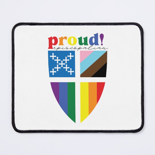 Item preview, Proud Episcopalian designed and sold by Canterbury Episcopal Campus Ministry at Texas Tech University .