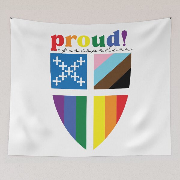 Item preview, Proud Episcopalian designed and sold by Canterbury Episcopal Campus Ministry at Texas Tech University .