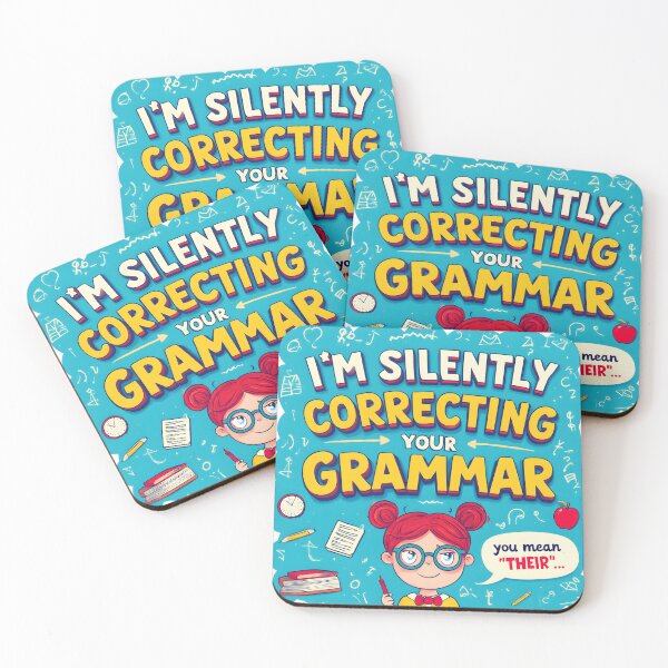 Item preview, I’M SILENTLY CORRECTING YOUR GRAMMAR – Funny English Teacher Shirt designed and sold by JonHale.