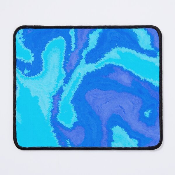 Item preview, Electric Stillness – Blue Marbled Texture designed and sold by Up-A-Tree.